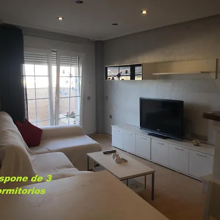 Atico En El Centro Roquetas De Vacaciones Garaje Solo Si Esta Disponible Apartment *